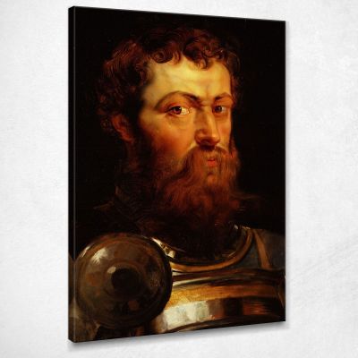 Guerriero Peter Paul Rubens ppr322 quadro stampa su tela