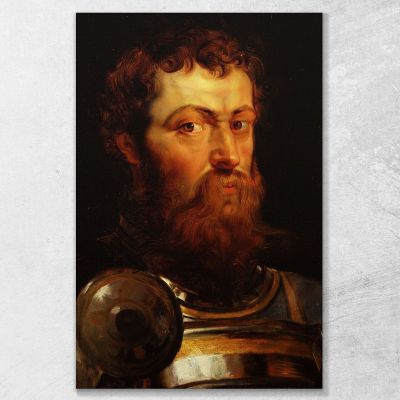 Guerriero Peter Paul Rubens ppr322 quadro stampa su tela