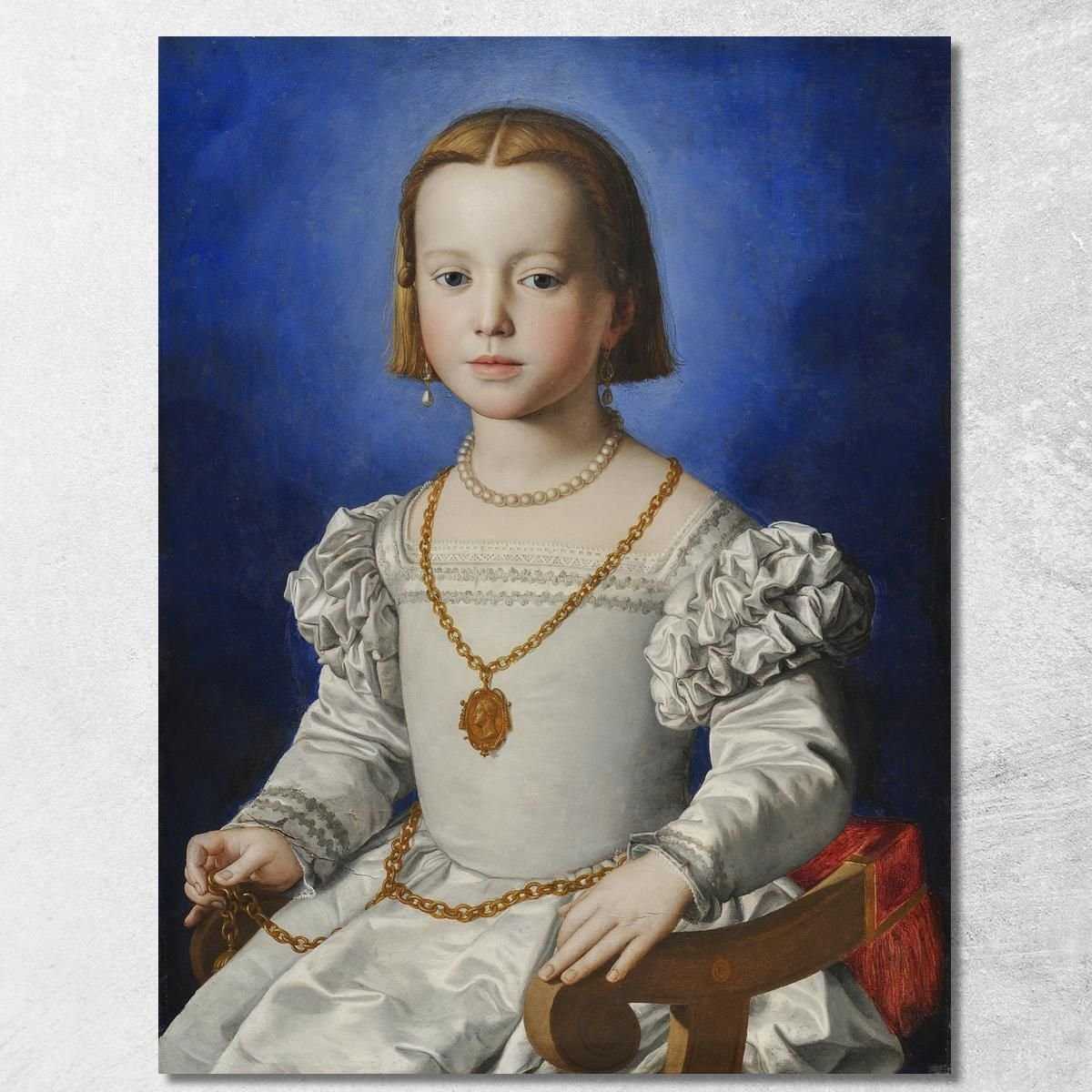 Bia Di Cosimo De Medici Agnolo Bronzino abz2 quadro stampa su tela