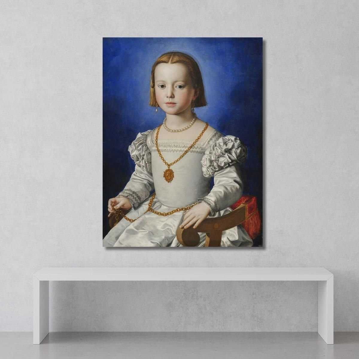 Bia Di Cosimo De Medici Agnolo Bronzino abz2 quadro stampa su tela