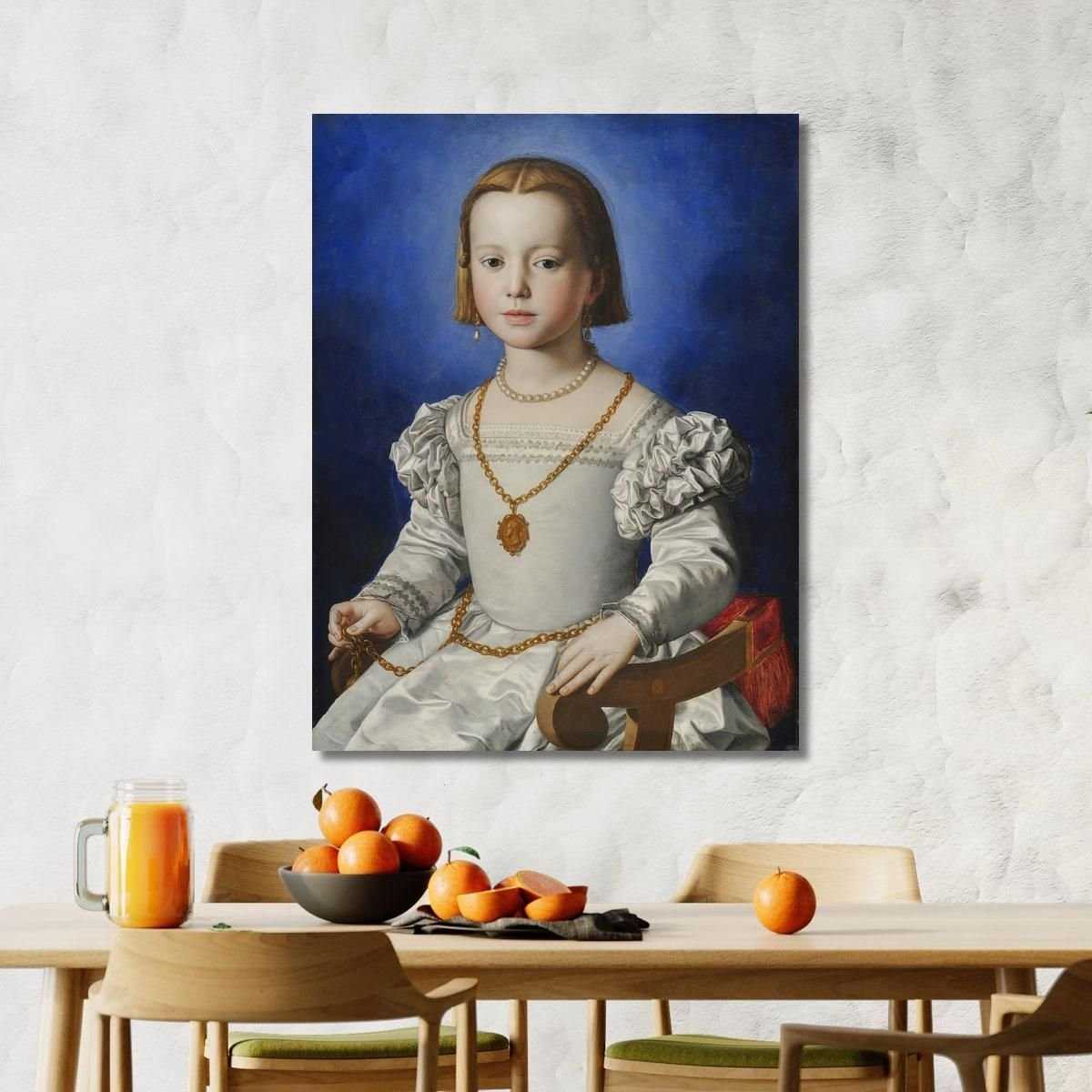 Bia Di Cosimo De Medici Agnolo Bronzino abz2 quadro stampa su tela
