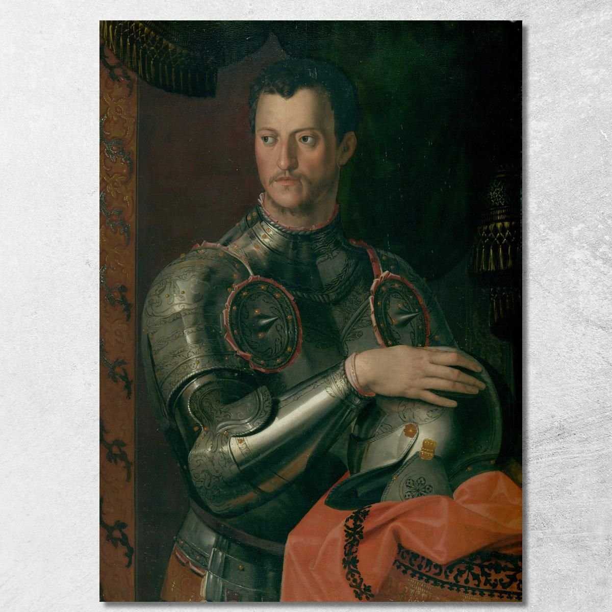 Cosimo I Dei Medici Agnolo Bronzino abz3 quadro stampa su tela