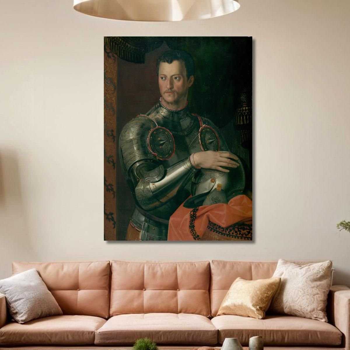 Cosimo I Dei Medici Agnolo Bronzino abz3 quadro stampa su tela