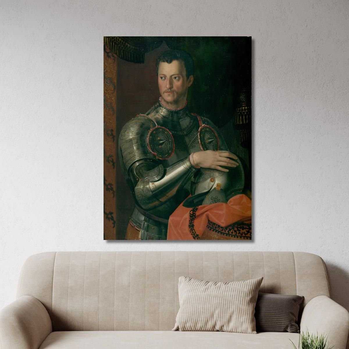 Cosimo I Dei Medici Agnolo Bronzino abz3 quadro stampa su tela