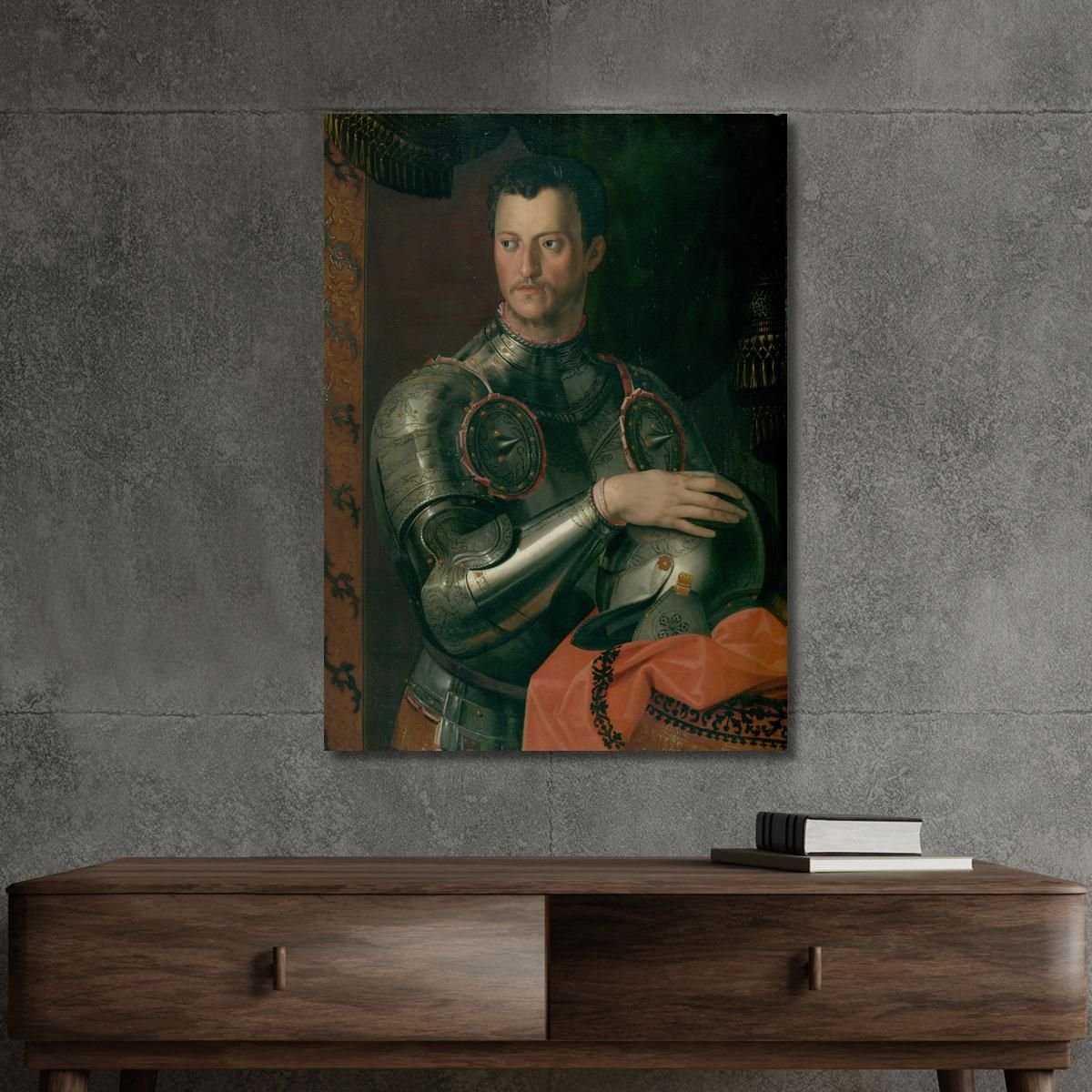 Cosimo I Dei Medici Agnolo Bronzino abz3 quadro stampa su tela