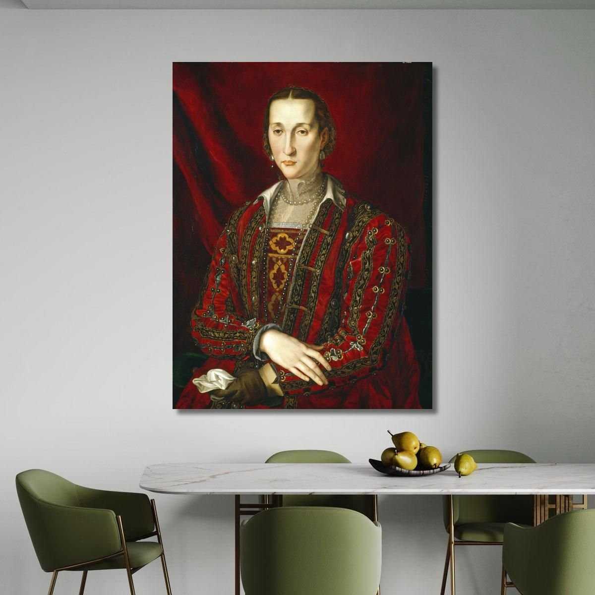 Eleonora Di Toledo Agnolo Bronzino abz5 quadro stampa su tela