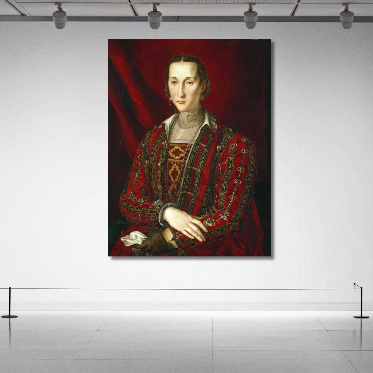 Eleonora Di Toledo Agnolo Bronzino abz5 quadro stampa su tela