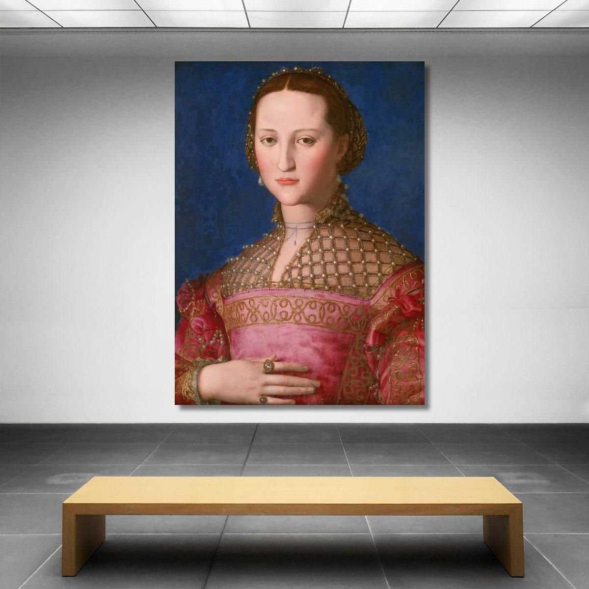 Eleonora Di Toledo Agnolo Bronzino abz6 quadro stampa su tela