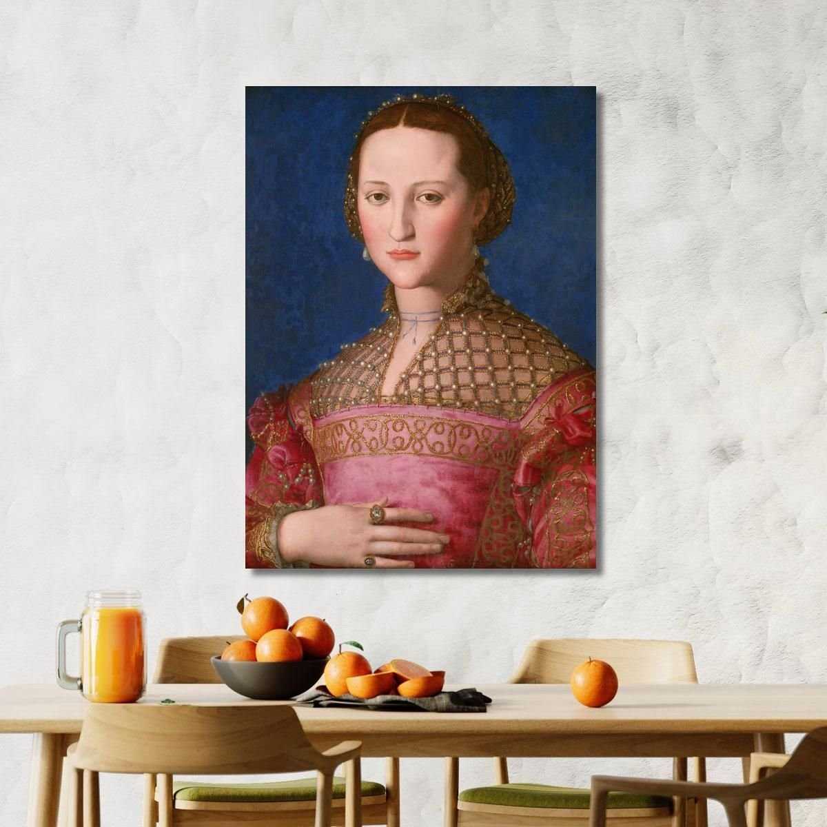 Eleonora Di Toledo Agnolo Bronzino abz6 quadro stampa su tela