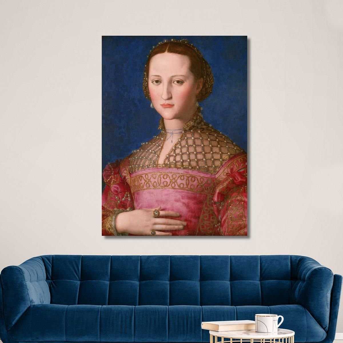 Eleonora Di Toledo Agnolo Bronzino abz6 quadro stampa su tela