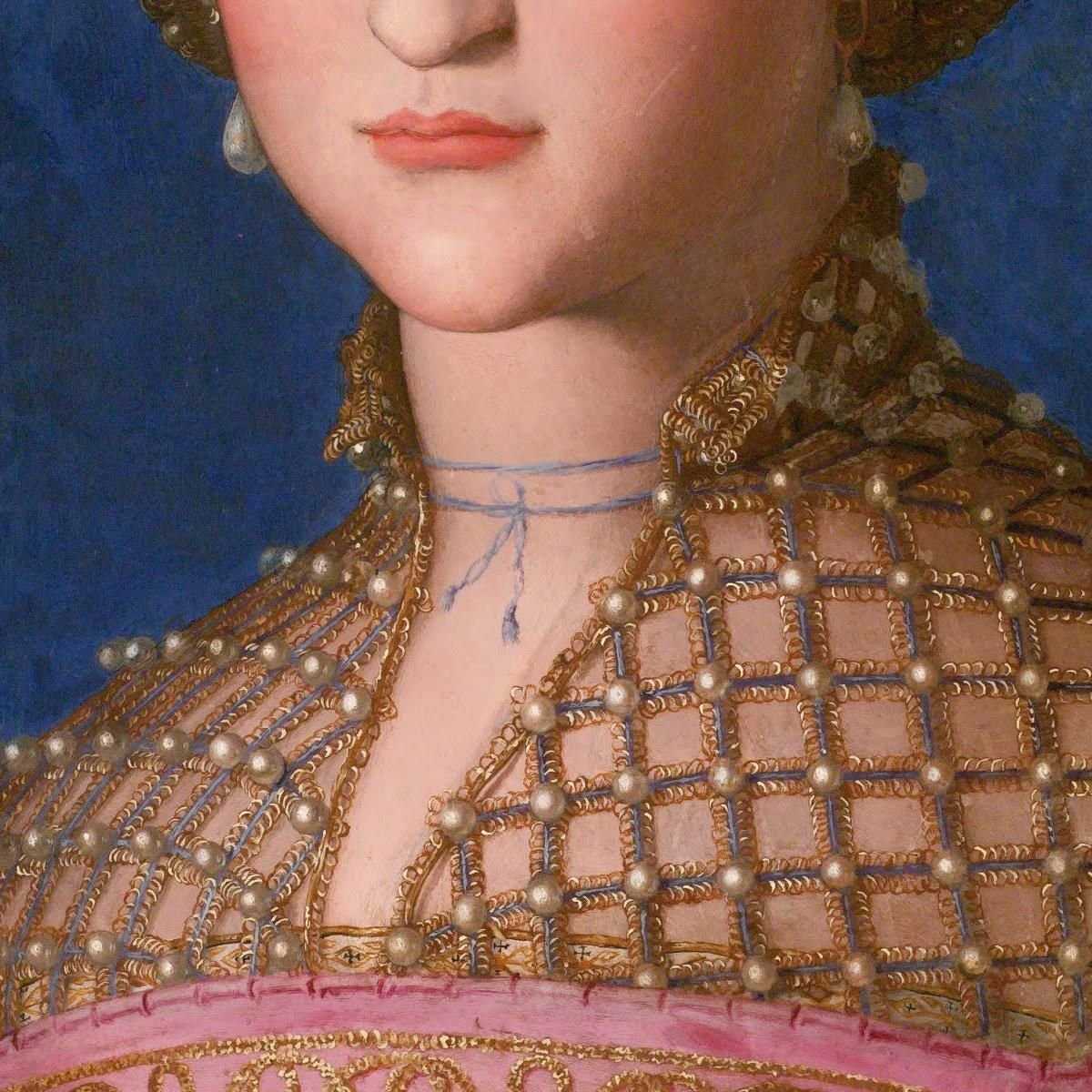 Eleonora Di Toledo Agnolo Bronzino abz6 quadro stampa su tela