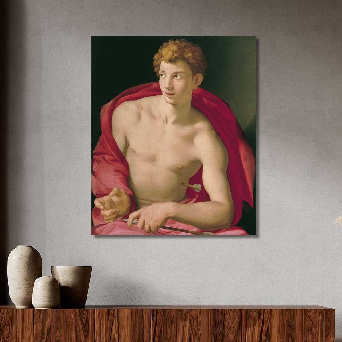 San Sebastiano Agnolo Bronzino abz17 quadro stampa su tela