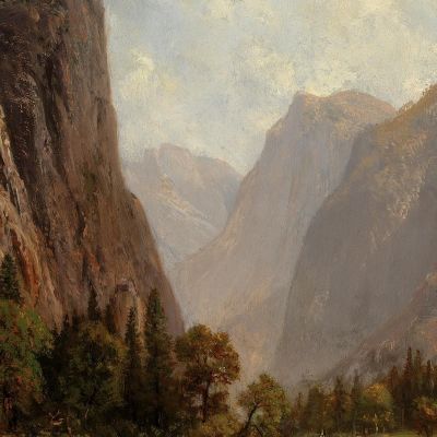 Porte Dello Yosemite Albert Bierstadt abr26 quadro stampa su tela