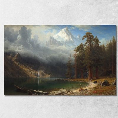 Monte Corcoran Albert Bierstadt abr60 quadro stampa su tela