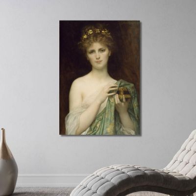 Pandora Alexandre Cabanel acb24 quadro stampa su tela