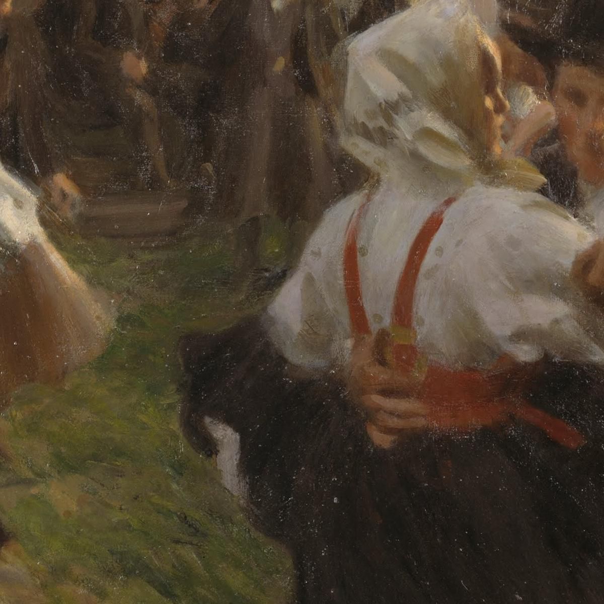 Danza Di Mezza Estate Anders Zorn azn44 quadro stampa su tela