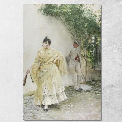 Siviglia Anders Zorn azn68 quadro stampa su tela