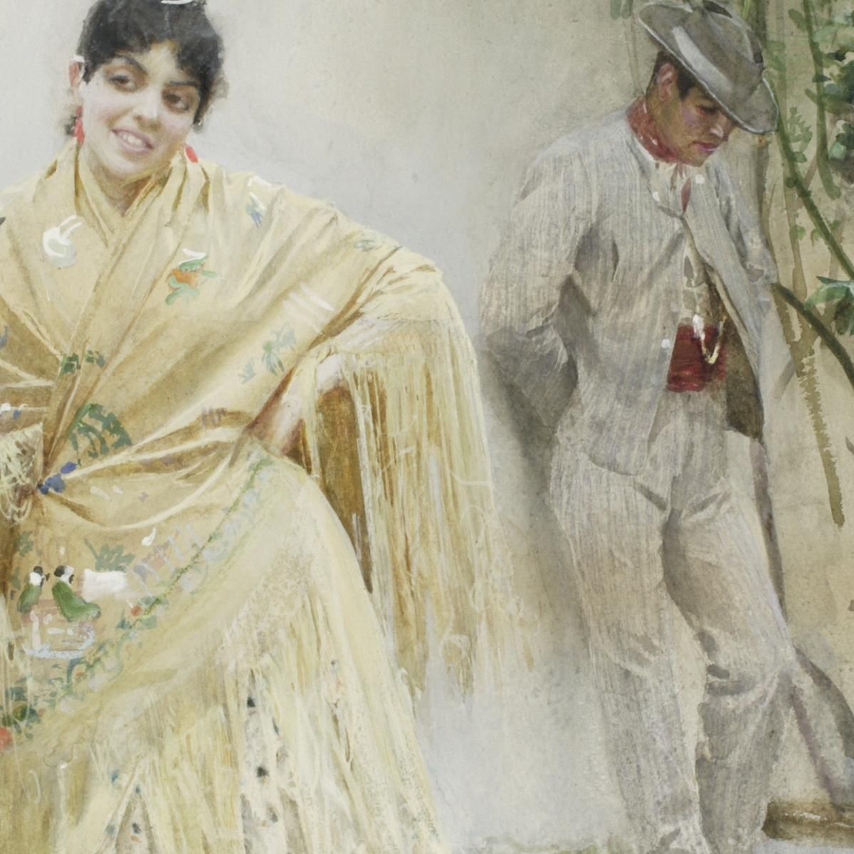 Siviglia Anders Zorn azn68 quadro stampa su tela