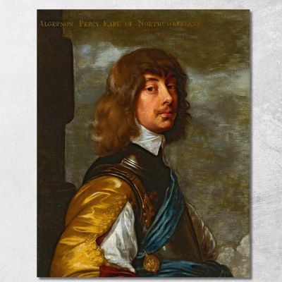 Algernon Percy Decimo Conte Di Northumberland Anthony van Dyck avd9 quadro stampa su tela