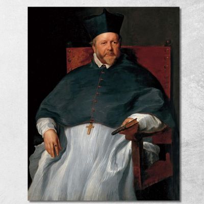 Vescovo Jan Van Malderen Anthony van Dyck avd11 quadro stampa su tela