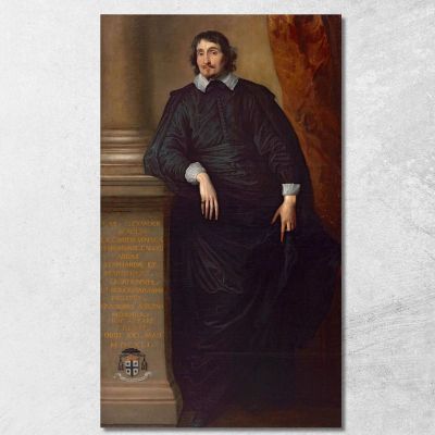 Cesare Alessandro Scaglia Di Verrua Abbé Of Staffarda And Mandanici Anthony van Dyck avd13 quadro stampa su tela