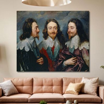 Carlos I Anthony van Dyck, avd15 cuadro en lienzo