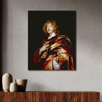 George Digby 2° Conte Di Bristol Anthony van Dyck, avd29 quadro stampa su tela