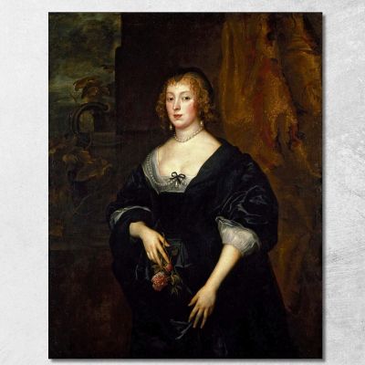 Signora Dacre 2 Anthony van Dyck avd43 quadro stampa su tela