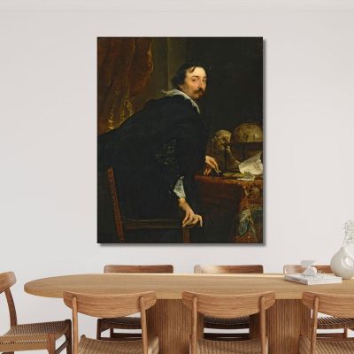 Lucas Van Uffel Anthony van Dyck, avd48 quadro stampa su tela