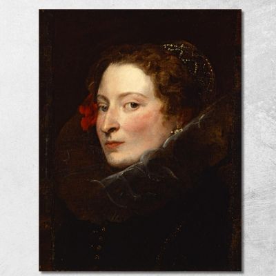 Marchesa Elena Grimaldi-Cattaneo 2 Anthony van Dyck avd51 quadro stampa su tela