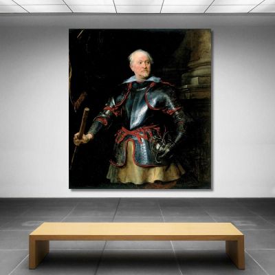 Ritratto Di Un Uomo In Armatura Anthony van Dyck, avd61 quadro stampa su tela