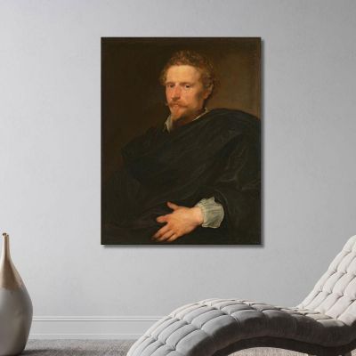 Ritratto D'Uomo 2 Anthony van Dyck, avd67 quadro stampa su tela