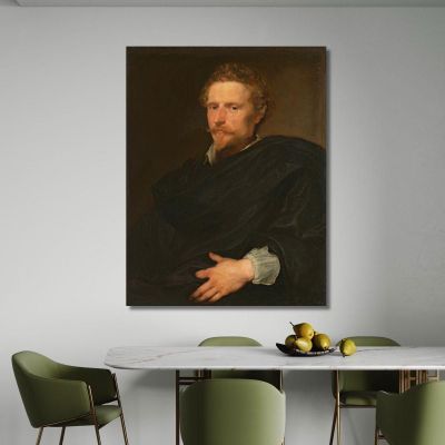 Ritratto D'Uomo 2 Anthony van Dyck avd67 quadro stampa su tela