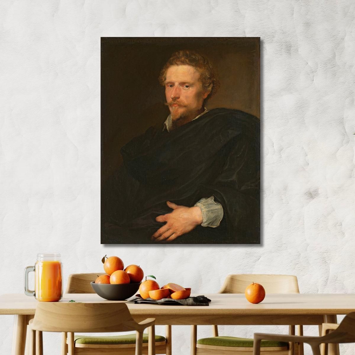 Ritratto D'Uomo 2 Anthony van Dyck avd67 quadro stampa su tela