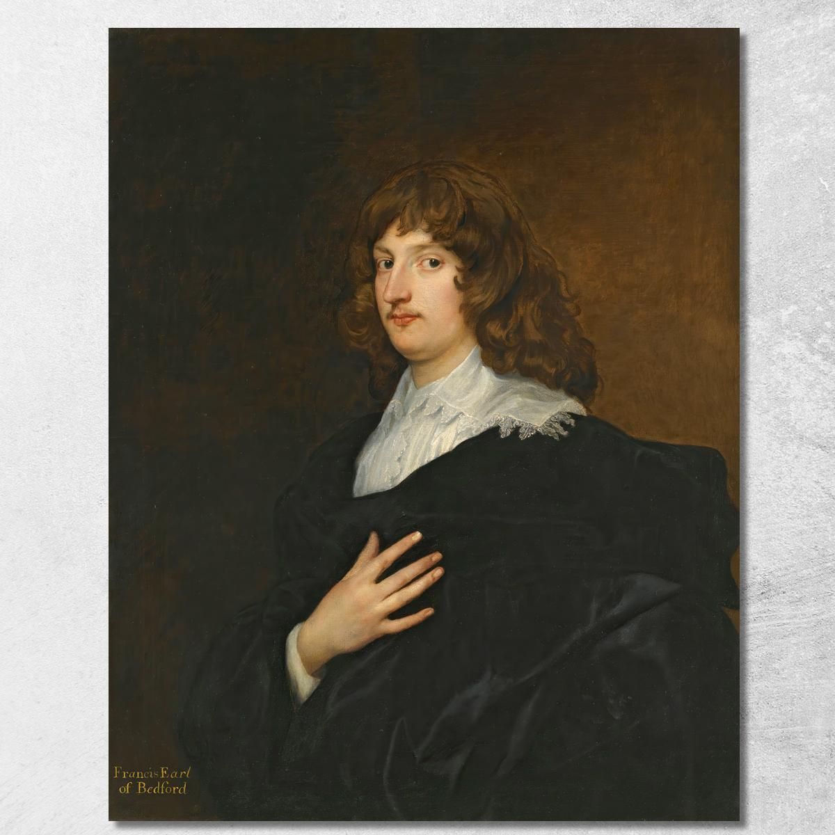 Ritratto Di William Russell 5° Conte E Successivamente Primo Duca Di Bedford Anthony van Dyck avd88 quadro stampa su tela Ritratto Di William Russell 5° Conte E Successivamente Primo Duca Di Bedford Anthony van Dyck avd88 quadro stampa su tela