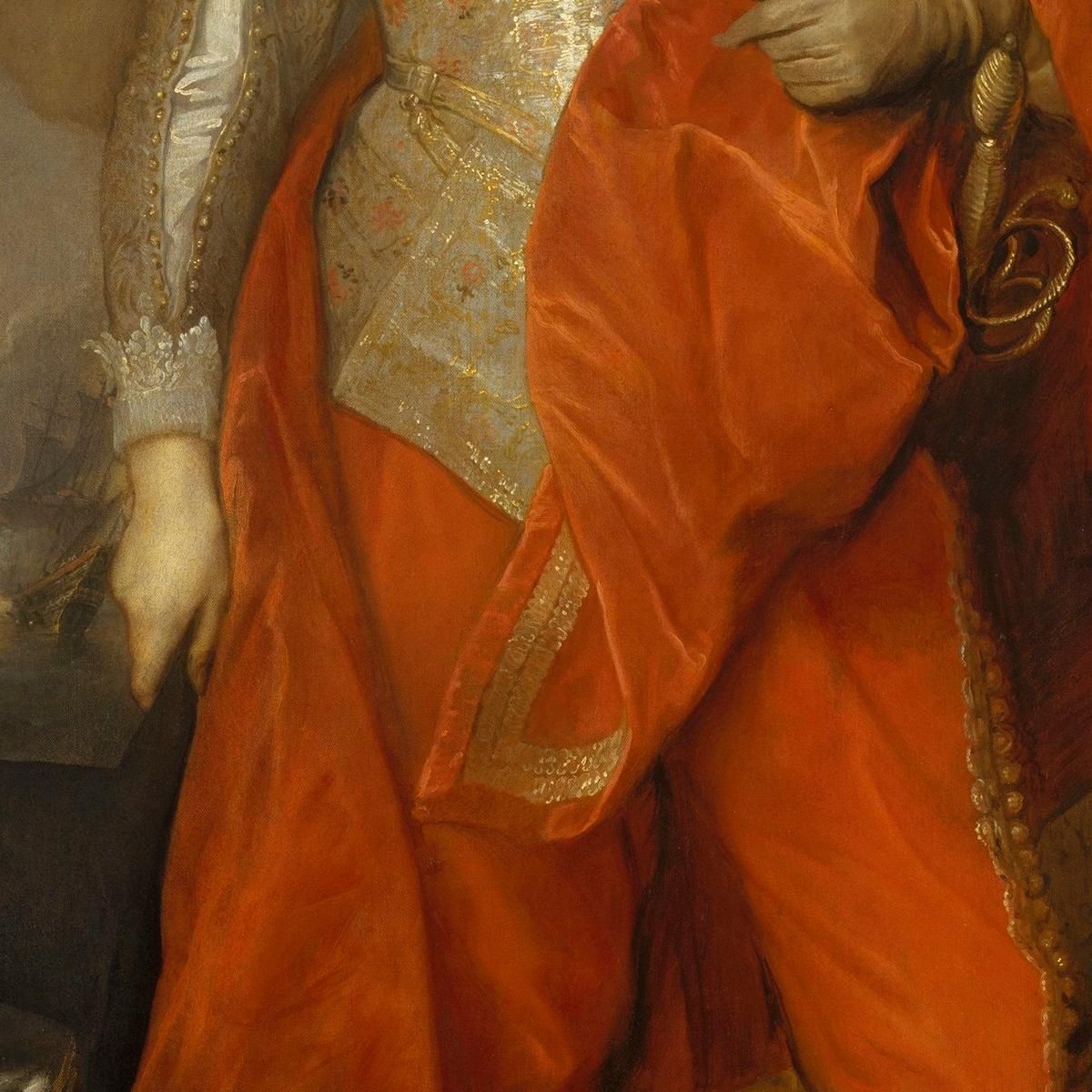 Robert Rich Secondo Conte Di Warwick Anthony van Dyck avd96 quadro stampa su tela