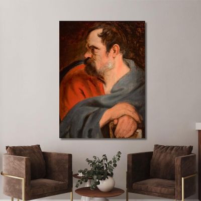 San&nbsp;Mattia Anthony van Dyck, avd100 quadro stampa su tela