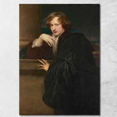 Auto Ritratto Anthony van Dyck avd103 quadro stampa su tela