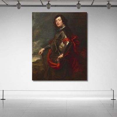The Prefect Raffaele Raggi Anthony van Dyck, avd125 quadro stampa su tela