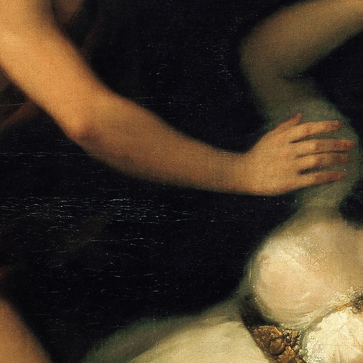 Allegoria Dell'Amore Amore E Psiche Francisco de Goya fgy2 quadro stampa su tela