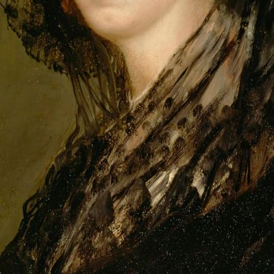 La Signora Amalia Bonells De Costa Francisco de Goya fgy14 quadro stampa su tela