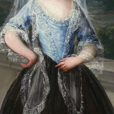 María Teresa De Borbón Y Vallabriga Poi Contessa Di Chinchón Francisco de Goya fgy36 quadro stampa su tela