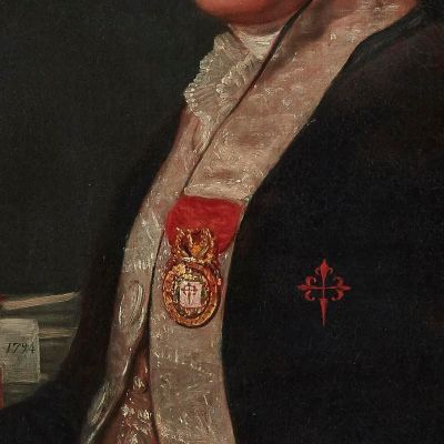 Ritratto Di Félix Colón Di Larriátegui Francisco de Goya fgy44 quadro stampa su tela