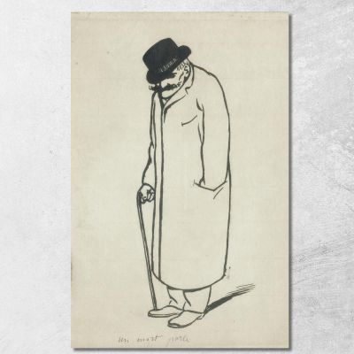 Un Morto Che Parla Félix Vallotton fvl1 quadro stampa su tela