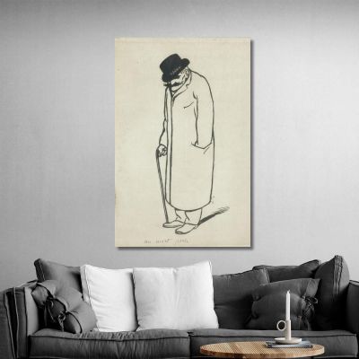 Ein Toter Spricht Félix Vallotton, fvl1 drucken auf leinwand