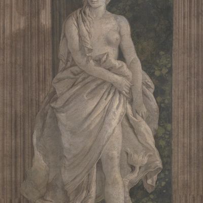 Figura Allegorica Che Rappresenta La Geometria Giovanni Battista Tiepolo gbt5 quadro stampa su tela