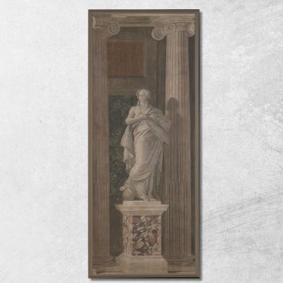 Figura Allegorica Che Rappresenta La Grammatica Giovanni Battista Tiepolo gbt6 quadro stampa su tela