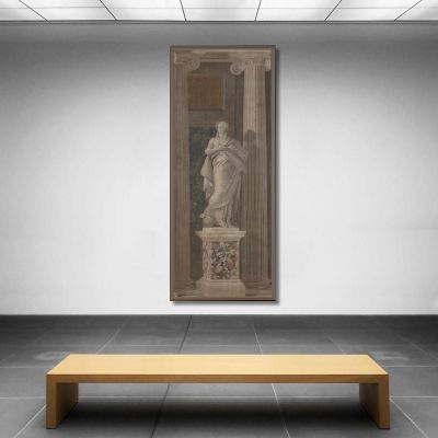 Figura Allegorica Che Rappresenta La Grammatica Giovanni Battista Tiepolo gbt6 quadro stampa su tela