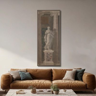 Figura Allegorica Che Rappresenta La Grammatica Giovanni Battista Tiepolo gbt6 quadro stampa su tela