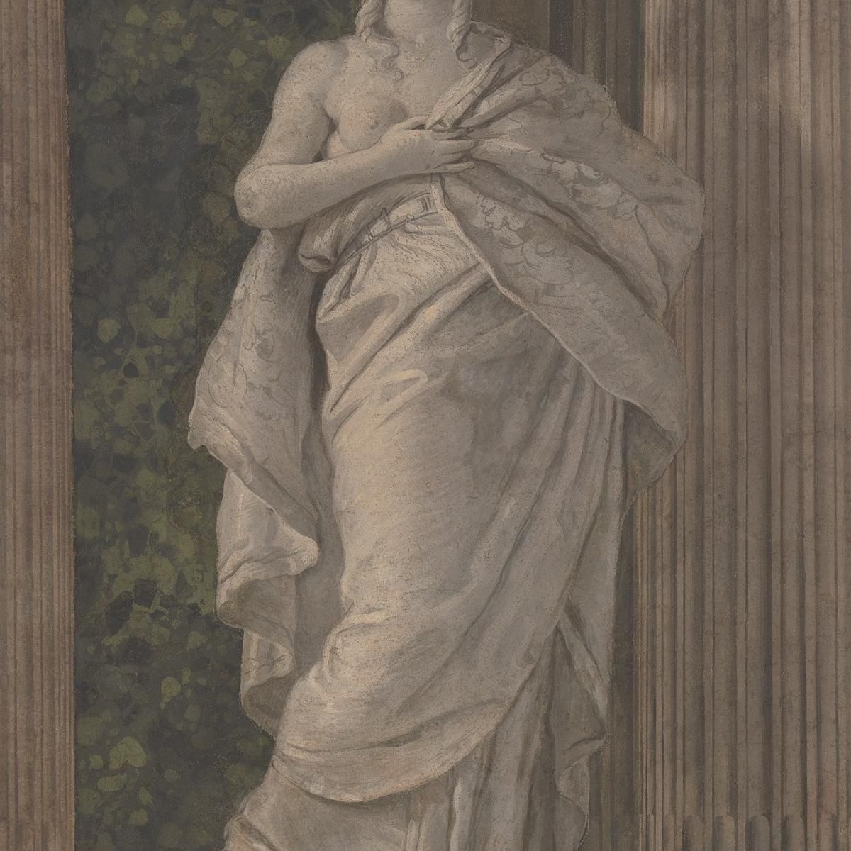 Figura Allegorica Che Rappresenta La Grammatica Giovanni Battista Tiepolo gbt6 quadro stampa su tela